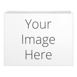 Creëer Uw eigen twee pagina's, groot, wit kalender