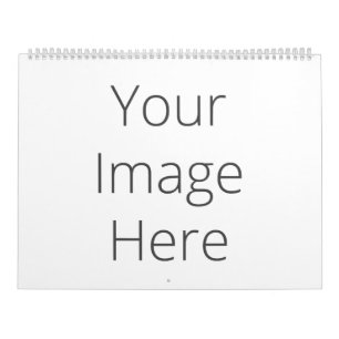 Creëer Uw eigen twee pagina's, groot, wit kalender