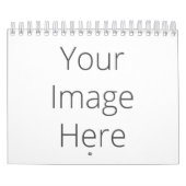 Creëer Uw eigen twee pagina's, kleine, witte agend Kalender (Hoes)