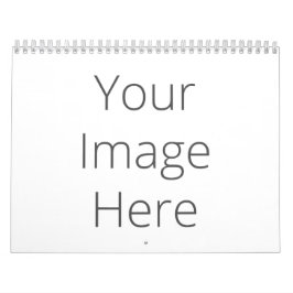 Creëer Uw eigen twee pagina's, middelgroot, witte  Kalender