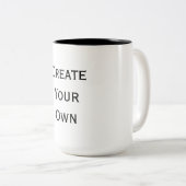 Creëer Uw eigen Tweekleurige Koffiemok (Voorkant rechts)