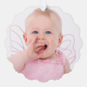 Creëer Uw eigen tweezijdige foto Ornament Kaart (Voorkant)