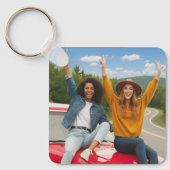 Creëer uw eigen tweezijdige foto sleutelhanger (Voorkant)