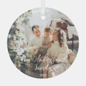 Creëer Uw eigen Typografie-serie Glas Ornament (Voorkant)