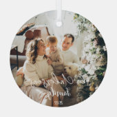 Creëer Uw eigen Typografie-serie Glas Ornament (Achterkant)