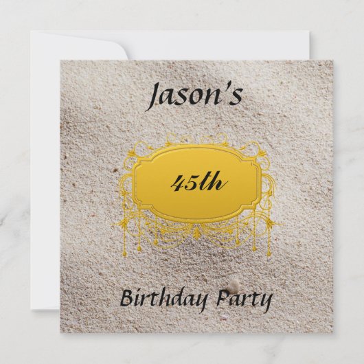 Creëer uw eigen uitnodiging (Voorkant)