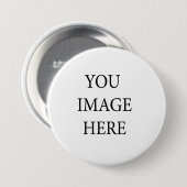 Creëer Uw eigen uitnodiging Ronde Button 7,6 Cm (Voorkant /achterkant)