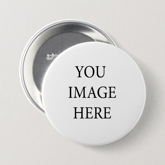 Creëer Uw eigen uitnodiging Ronde Button 7,6 Cm (Voorkant /achterkant)