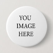 Creëer Uw eigen uitnodiging Ronde Button 7,6 Cm (Voorkant)