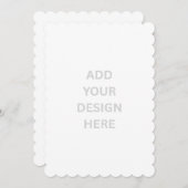 Creëer Uw Eigen Uitnodiging van 5 x 7 inch (Voorkant / Achterkant)