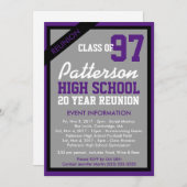 Creëer Uw Eigen Uitnodiging van de Klasse van de R (Voorkant / Achterkant)