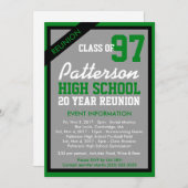 Creëer Uw Eigen Uitnodiging van de Klasse van de R (Voorkant / Achterkant)