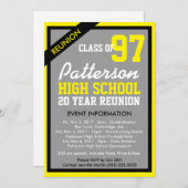 Creëer Uw Eigen Uitnodiging van de Klasse van de R (Voorkant / Achterkant)