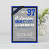 Creëer Uw Eigen Uitnodiging van de Klasse van de R (Staand voorkant)