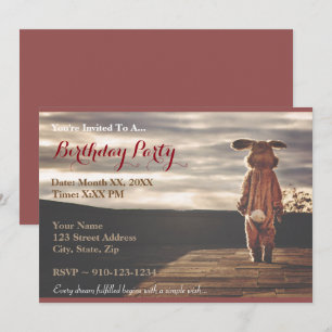 Creëer uw eigen uitnodiging voor een paasverjaarda