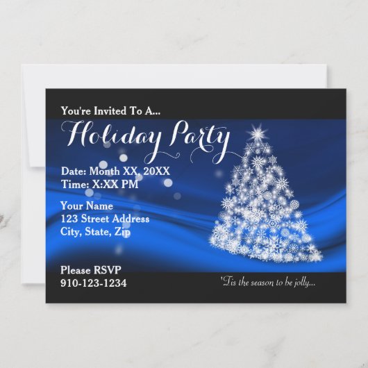 Creëer Uw eigen uitnodiging voor kerstfeest (Voorkant)