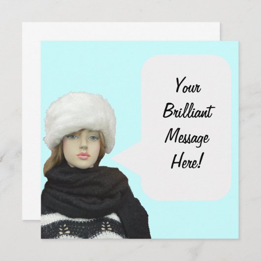 Creëer Uw eigen:  Uitnodigingen (Voorkant / Achterkant)