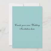 Creëer Uw Eigen Uitnodigingen van het Huwelijk van (Voorkant)