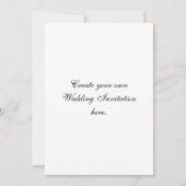 Creëer Uw Eigen Uitnodigingen van het Huwelijk van (Voorkant)