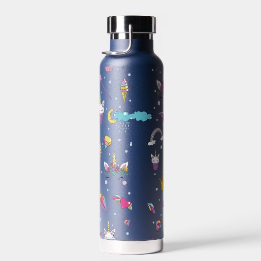Creëer Uw eigen Unicorn Rainbow-patroon Waterfles (Rechts)
