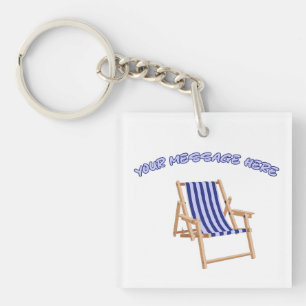 Creëer uw eigen unieke stijl met onze Lawn Chair Sleutelhanger