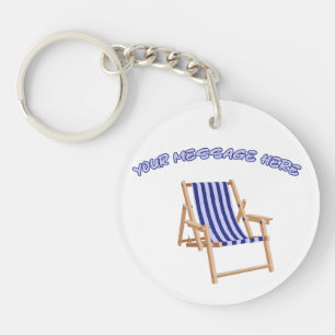 Creëer uw eigen unieke stijl met onze Lawn Chair Sleutelhanger