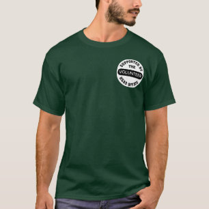 Creëer uw eigen unieke vrijwilligersteamgift t-shirt