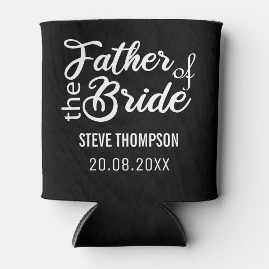 Creëer Uw eigen vader van de bruid Koelbox Blikjeskoeler (Voorkant)