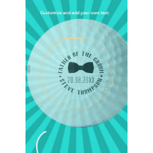 Creëer uw eigen vader van de bruidegom Gift