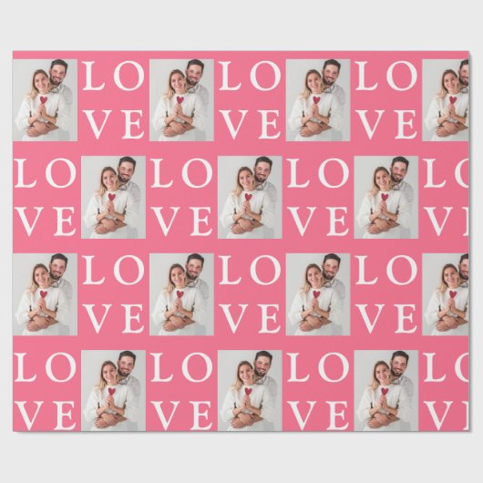 Creëer uw eigen Valentijnsdag op maat Cadeaupapier (Vlak)