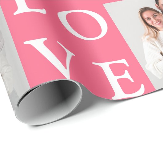 Creëer uw eigen Valentijnsdag op maat Cadeaupapier (Rol Hoek)