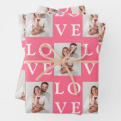 Creëer uw eigen Valentijnsdag op maat Inpakpapier Vel (In situ)