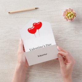 Creëer uw eigen Valentijnsdag voor twee All In One Uitnodiging