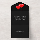 Creëer uw eigen Valentijnsdag voor twee All In One Uitnodiging (Binnen)