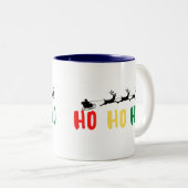 Creëer uw eigen veelkleurige grappige kerst Mok (Voorkant rechts)