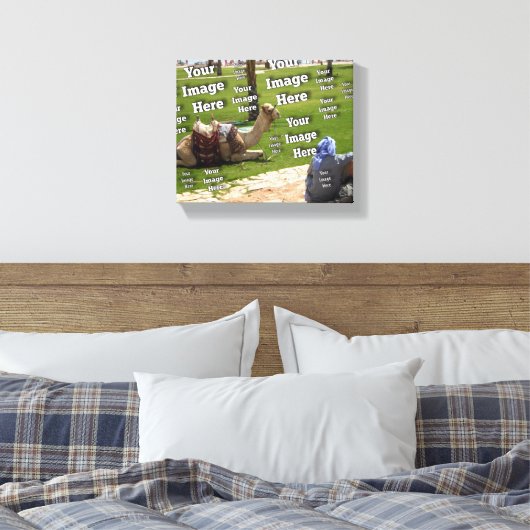 Creëer Uw eigen verbazingwekkende Sjabloon van het Canvas Afdruk (Insitu (Slaapkamer))