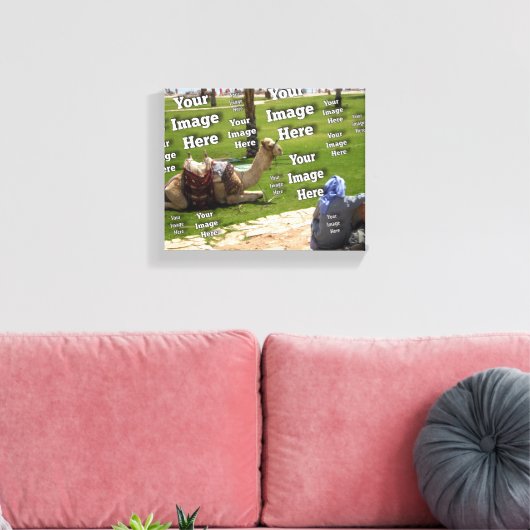 Creëer Uw eigen verbazingwekkende Sjabloon van het Canvas Afdruk (Insitu (Woonkamer))