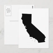 Creëer Uw eigen verhuizing naar Californische aank Briefkaart (Voorkant / Achterkant)