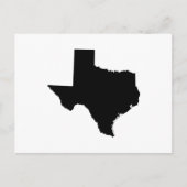 Creëer Uw eigen verhuizing naar Texas kondiging Briefkaart (Voorkant)