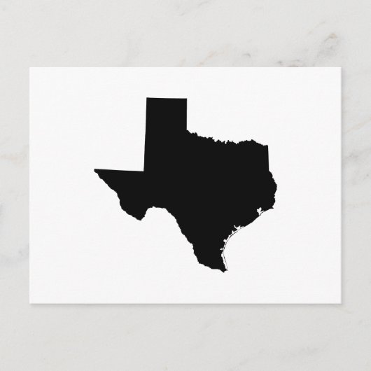 Creëer Uw eigen verhuizing naar Texas kondiging Briefkaart (Voorkant)