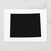 Creëer Uw eigen verhuizing naar Wyoming kondiging Briefkaart (Voorkant)
