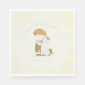 Creëer uw eigen verjaardagsfeestje, Baby shower Servet (Voorkant)