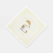Creëer uw eigen verjaardagsfeestje, Baby shower Servet (Hoek)