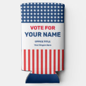 Creëer Uw eigen verkiezingscampagne Gear Cooler (Achterkant)