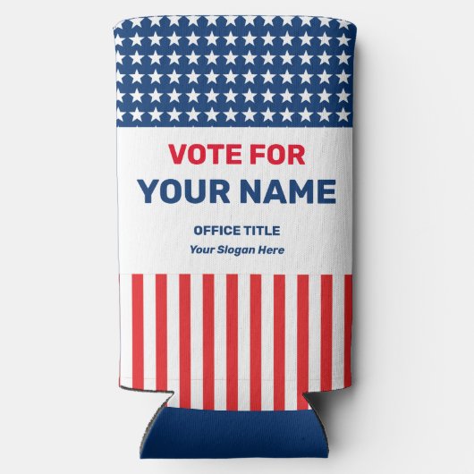 Creëer Uw eigen verkiezingscampagne Gear Cooler (Achterkant)