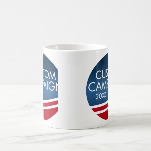 Creëer Uw eigen verkiezingsontwerp Koffiemok (Center)