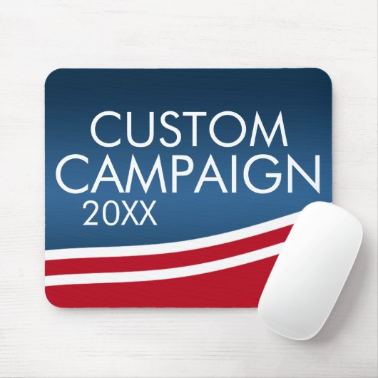 Creëer Uw eigen verkiezingsontwerp Muismat (Met muis)