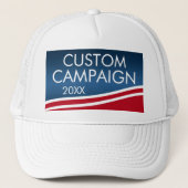 Creëer Uw eigen verkiezingsontwerp Trucker Pet (Voorkant)