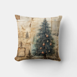 Creëer Uw eigen  versierde kerstboom Kussen