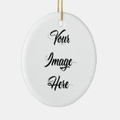 Creëer Uw eigen versiering Keramisch Ornament (Rechts)